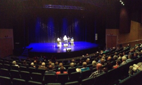 Kylie, Kim and Brian preforming at South Morang Arts Center 2013